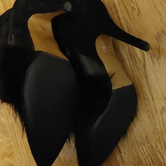 Isabel Marant suede fur booties - Picture 3 of 5